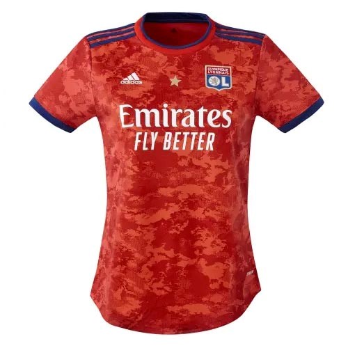 Camiseta Lyon Segunda equipo Mujer 2021-22